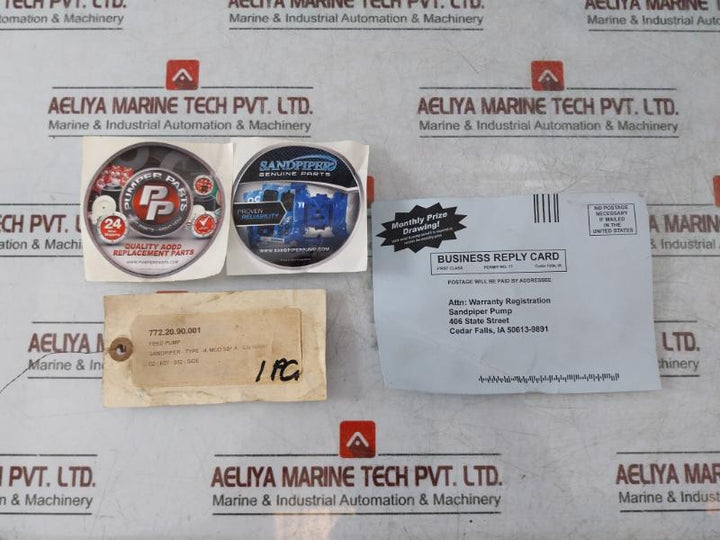 Sandpiper Sb1.Sb5A Metallic Hydraulic Feed Pump