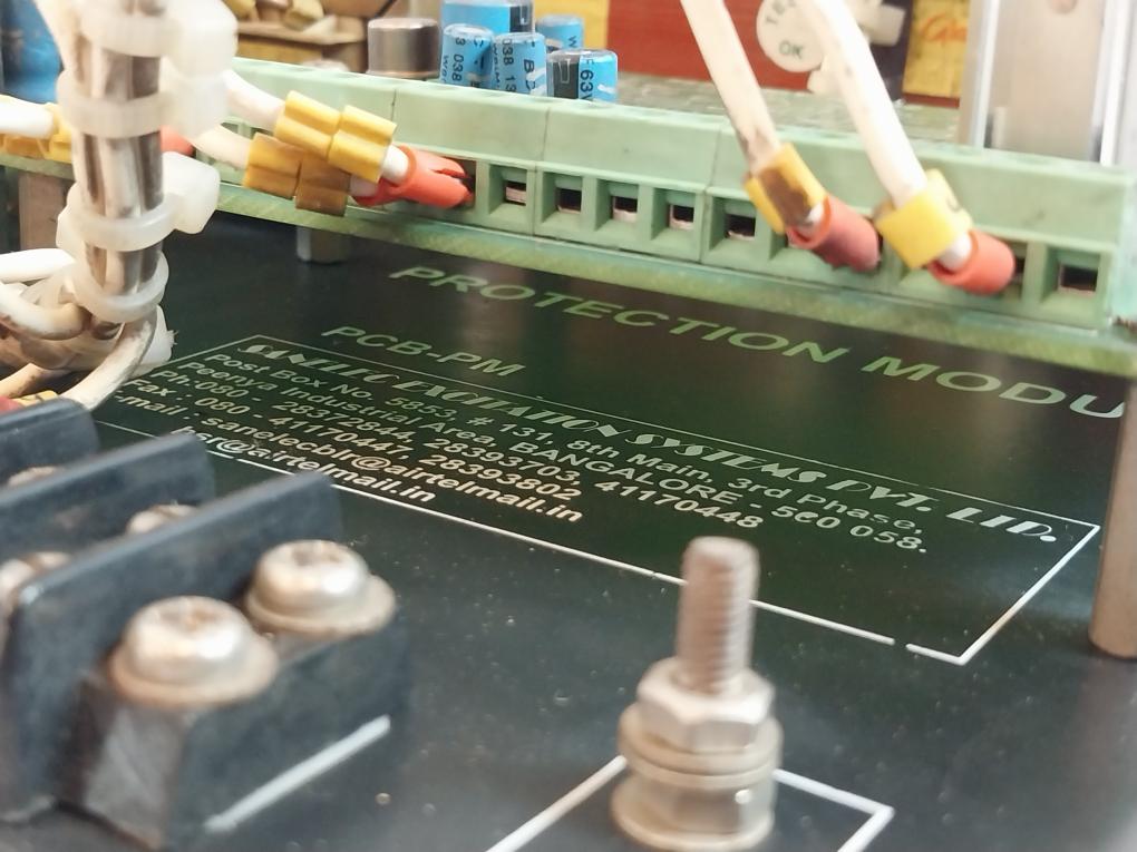Sanelec Excitation Systems Pcb-pm Protection Module Rev 03