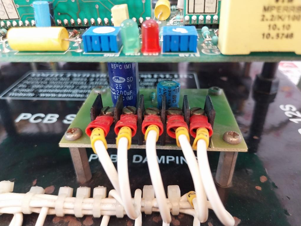 Sanelec Ses-12 Rv2 Excitation System Pcb Ses-12S Control Panel