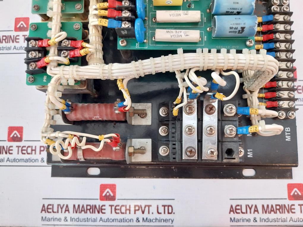 Sanelec Ses-12 Rv2 Excitation System Pcb Ses-12S Control Panel
