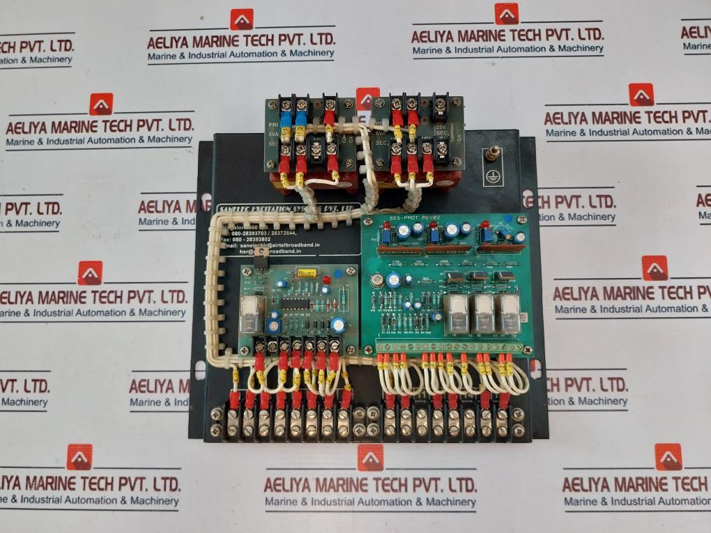 Sanelec Excitation Systems SES-PROT Protection Module Rev 02