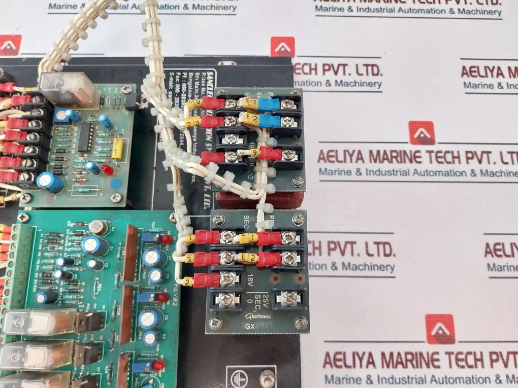 Sanelec Excitation Systems SES-PROT Protection Module Rev 02