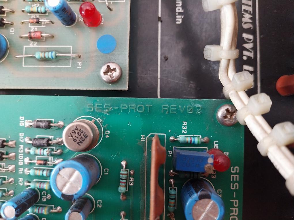 Sanelec Excitation Systems SES-PROT Protection Module Rev 02