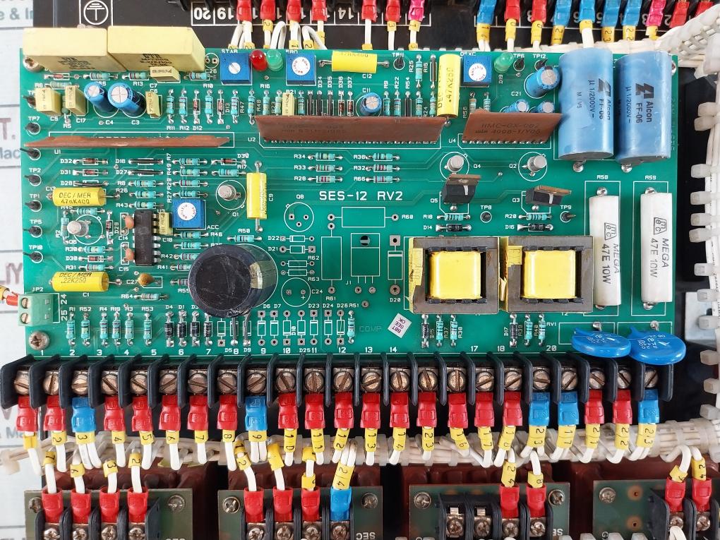 Sanelec Ses-12 Rv2 Printed Circuit Board