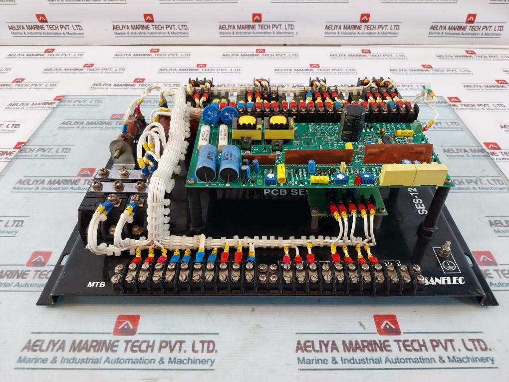 Sanelec Ses-12 Rv2 Printed Circuit Board