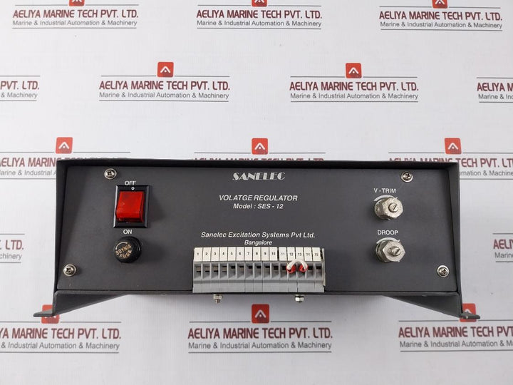 Sanelec Ses-12 Voltage Regulator 240V 12050503