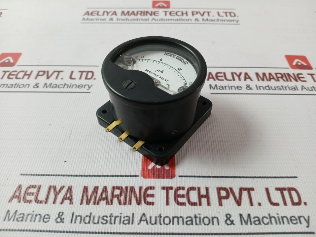 Sangamo Weston Be32678 Analog Sensitive Relay Meter 2-18Ua Icn 2237271