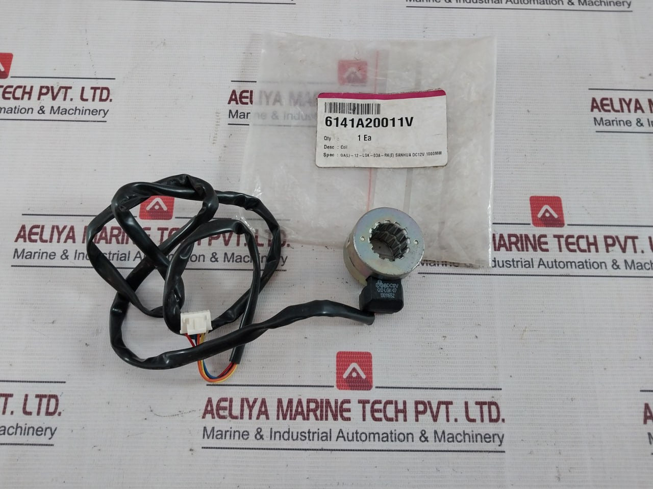 Sanhua Q12-lgk-07 Electronic Expansion Valve Dc12V 1000Mm