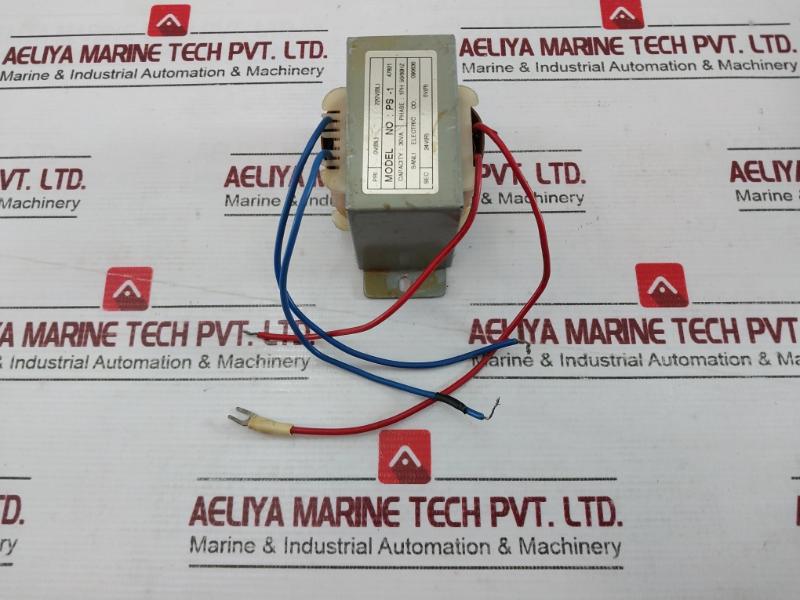 Sanil Electric Ps-1 Transformer 220V/24V 30Va 1-phase 50/60Hz