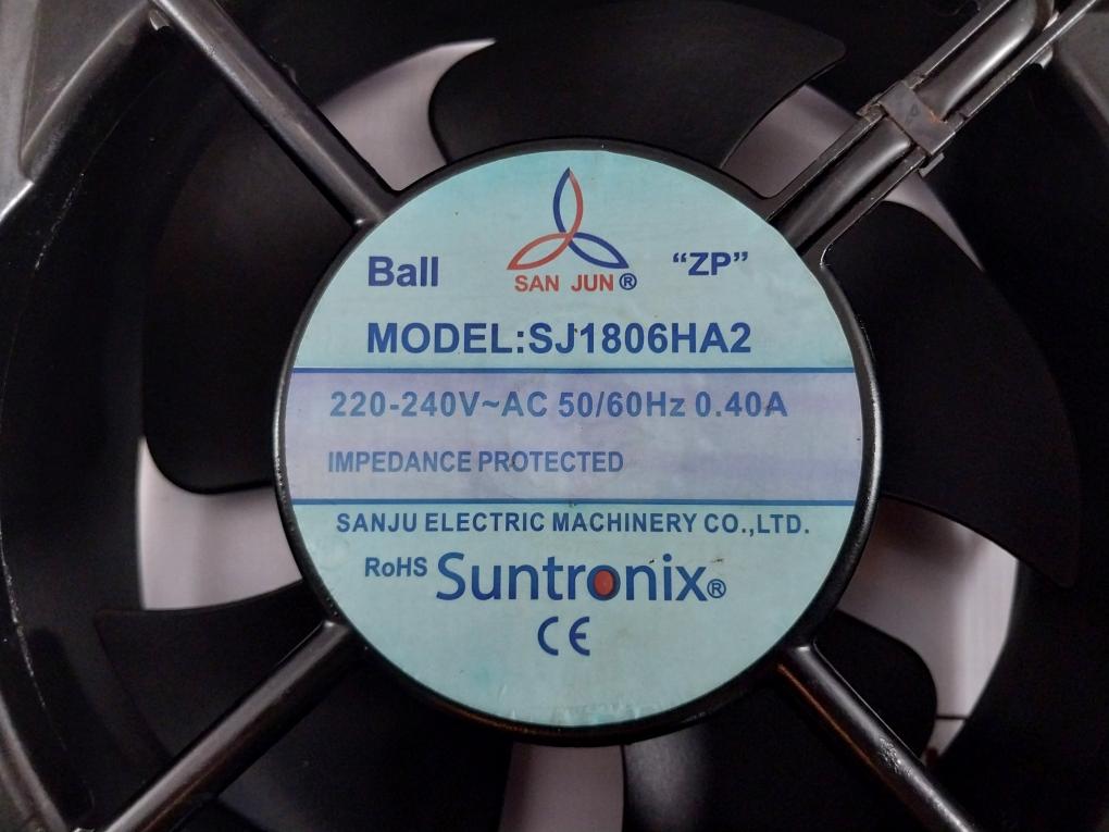 Sanjun Sj1806Ha2 Axial Cooling Fan 220–240V Ac 50/60 Hz