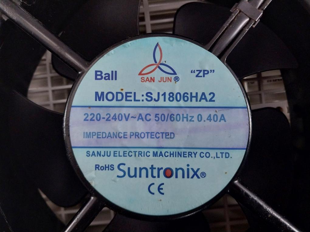 Sanjun Sj1806Ha2 Axial Cooling Fan Suntronix 0.40A 220-240V 50/60Hz