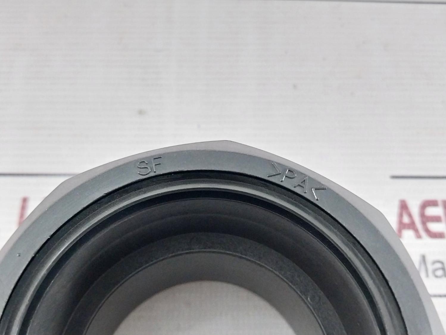 Sankei Lng-54 Thread Gland Pipe Connector Joint Black