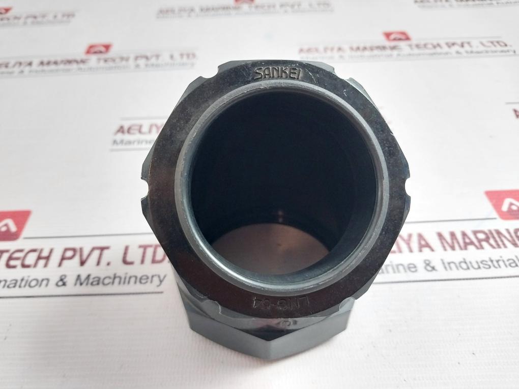 Sankei Lng-54 Thread Gland Pipe Connector Joints Black