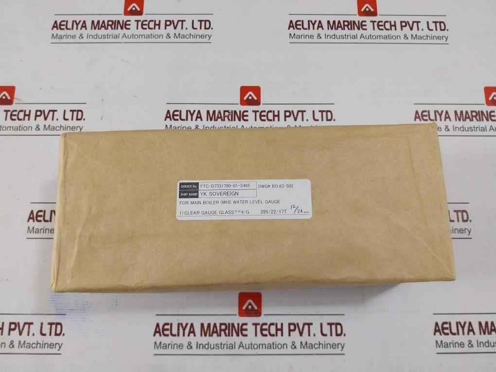 Sankyo Wg-300 High-pressure Gauge Glass 285 X 22 X 17 221220