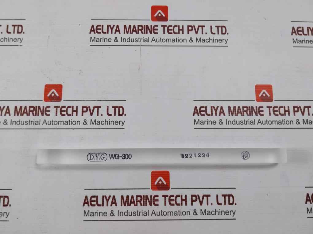 Sankyo Wg-300 High-pressure Gauge Glass 285 X 22 X 17 221220