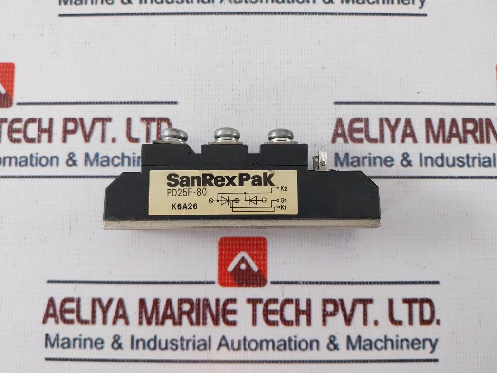 Sanrex Pak Pd25F-80 Thyristor Module