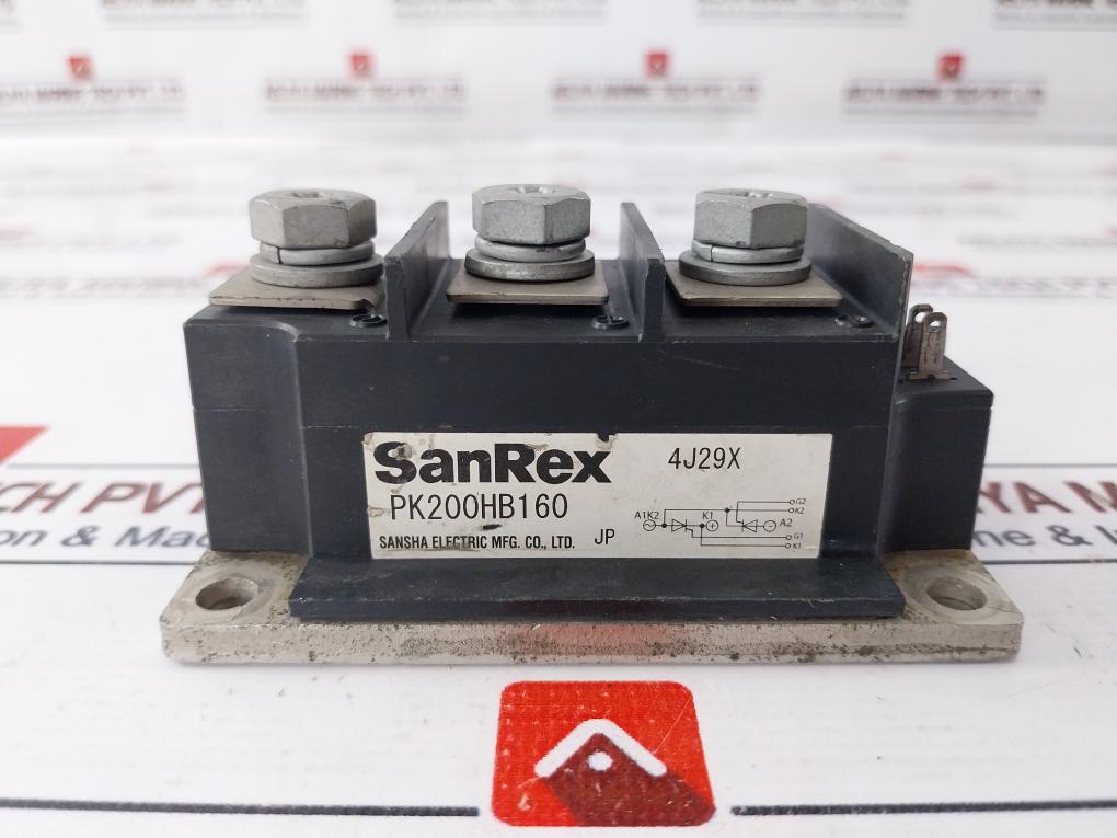 Sanrex Pk200Hb160 Igbt Module 4J29X