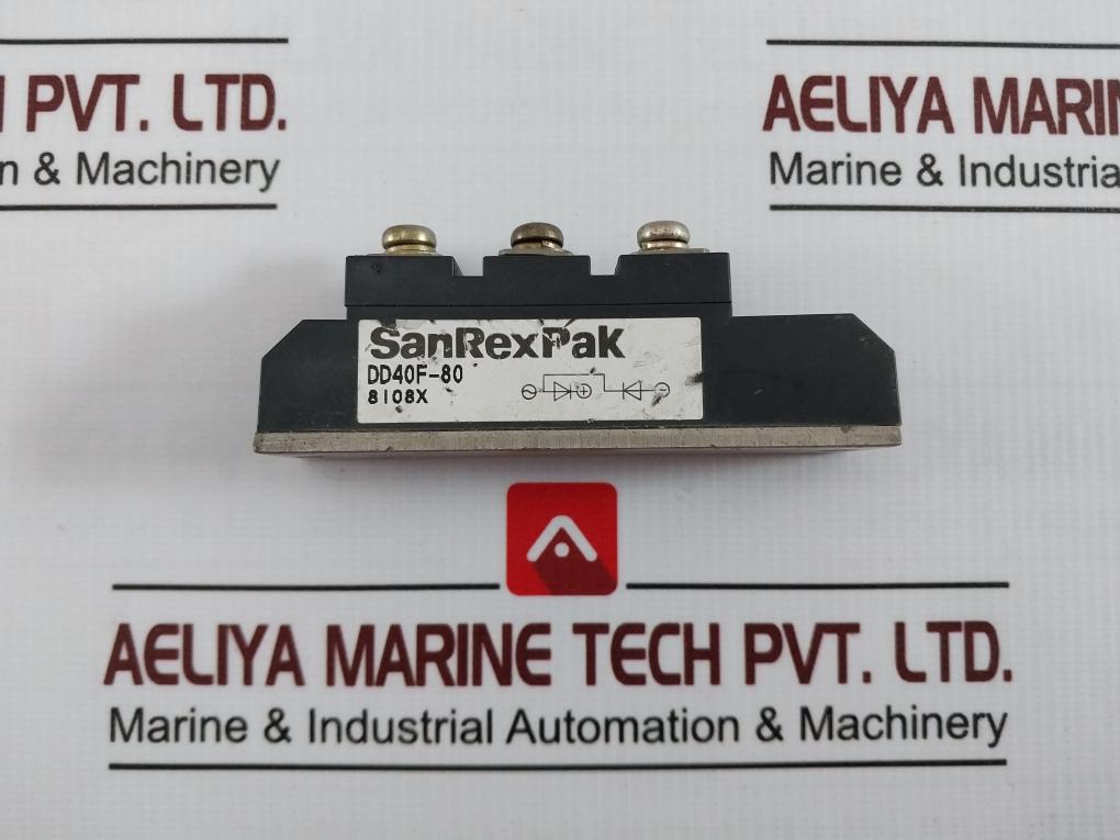 Sanrexpak Dd40F-80 Power Thyristor Module 8108X
