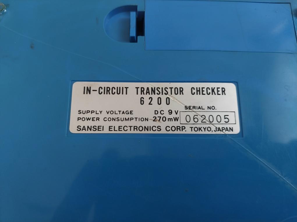 Sansei Electronics In-circuit Transistor Checker 9Vdc