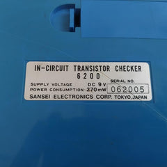 Sansei Electronics In-circuit Transistor Checker 9Vdc