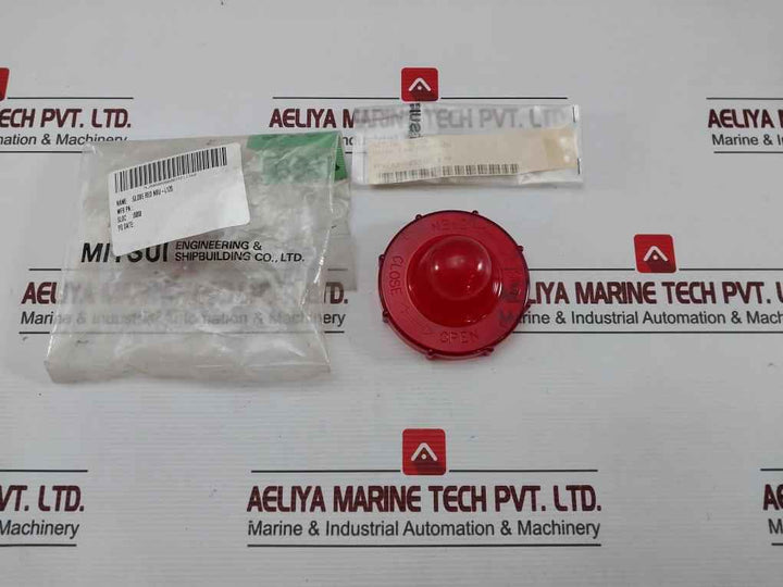 Sanshin Dengu Nbu-l120 Replacement Cap For An Emergency Stop Push Button