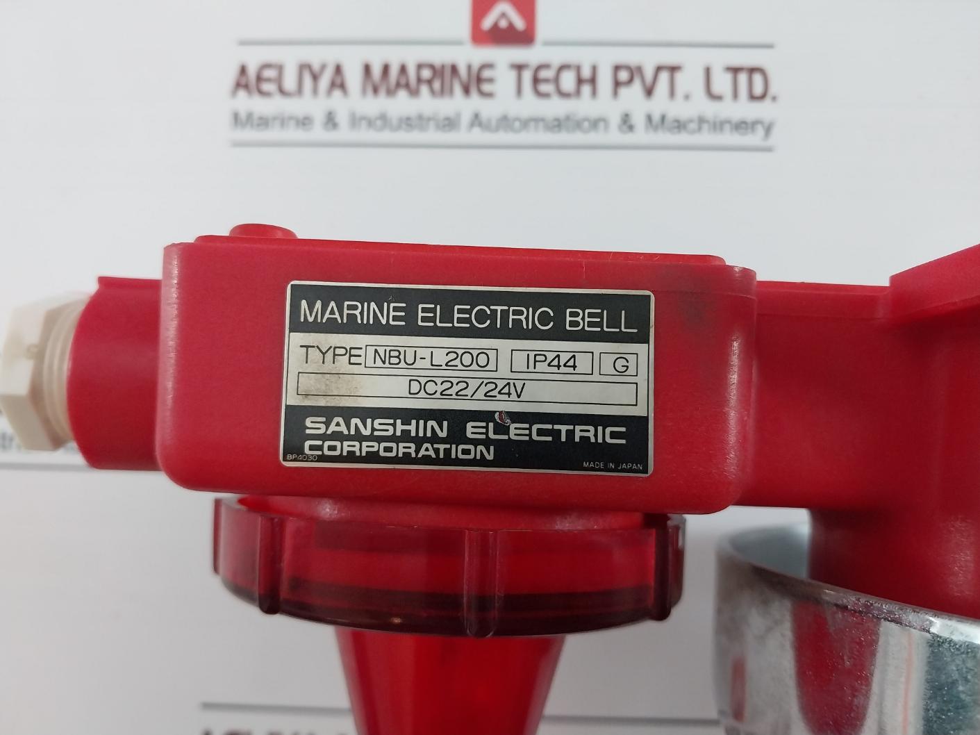 Sanshin Nbu-l200 Marine Electric Bell Ip44 G Dc22/24V Bp4030