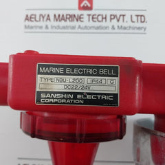Sanshin Nbu-l200 Marine Electric Bell Ip44 G Dc22/24V Bp4030