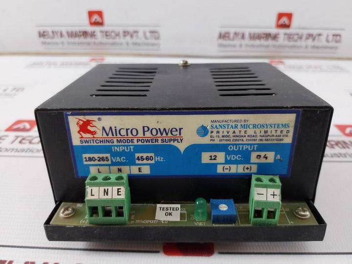 Sanstar Micro Power Ssm3P037-4.0 Switching Mode Power Supply 180–265?Vac