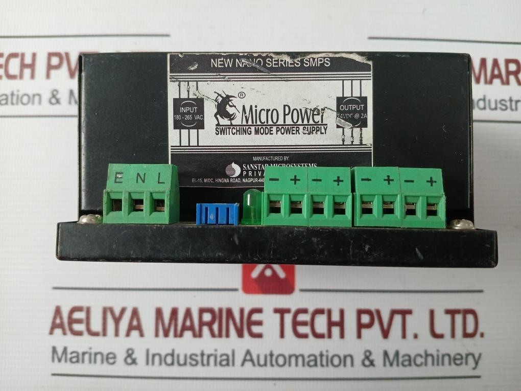 Sanstar Micro Switching Mode Power Supply 180-265 Vac 24Vdc 2A