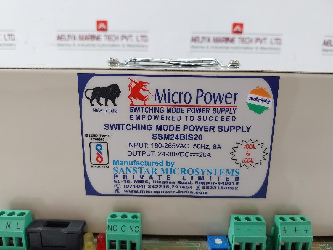 Sanstar Microsystems Ssm24Bis20 Switching Mode Power Supply 180-265Vac 50Hz