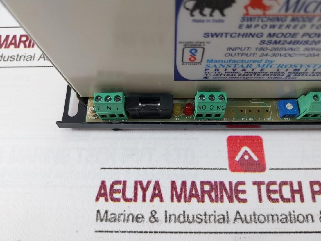 Sanstar Microsystems Ssm24Bis20 Switching Mode Power Supply 180-265Vac 50Hz