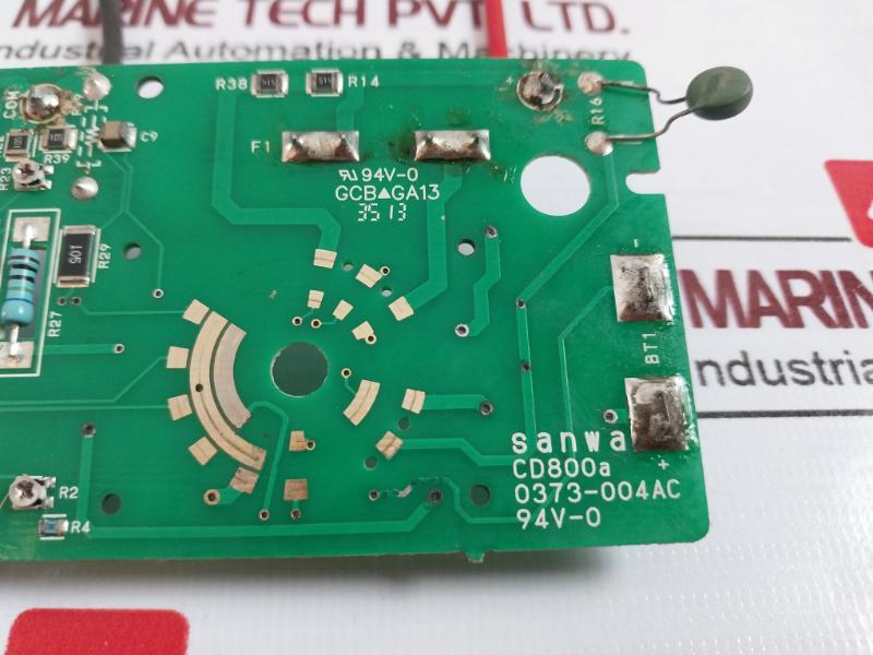 Sanwa Cd800A Digital Multimeter Pcb 0373-004Ac Gcb Ga13 250V