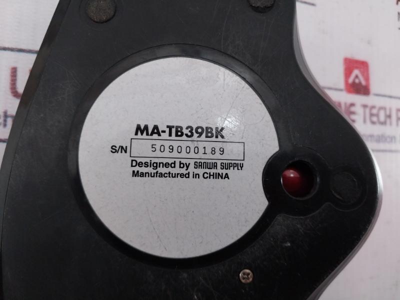 Sanwa Supply Ma-tb39Bk Trackball Mouse