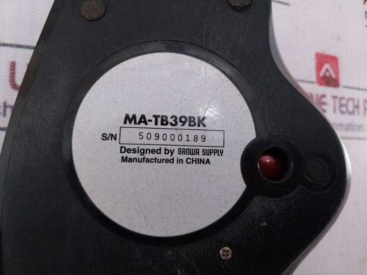 Sanwa Supply Ma-tb39Bk Trackball Mouse