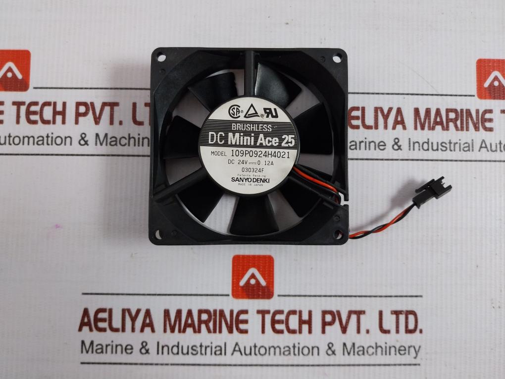 Lot Of 2X Sanyo 109P0924H4021 Cooling Fan