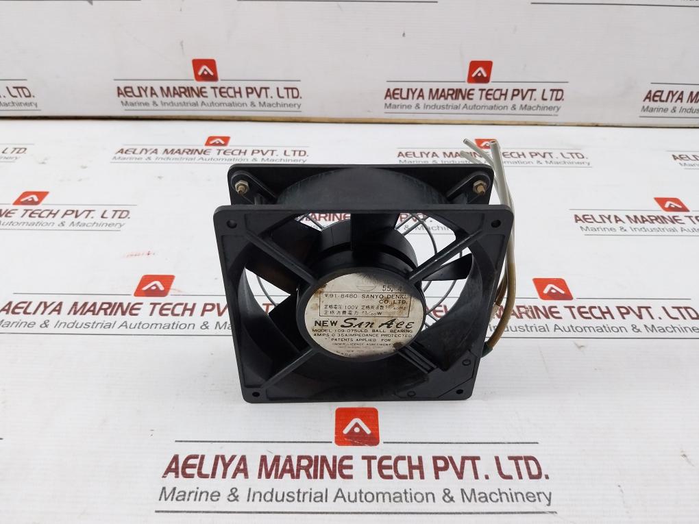 Sanyo Denki 109-075Uld Cooling Fan 100V 50/60 Hz 23/20 W