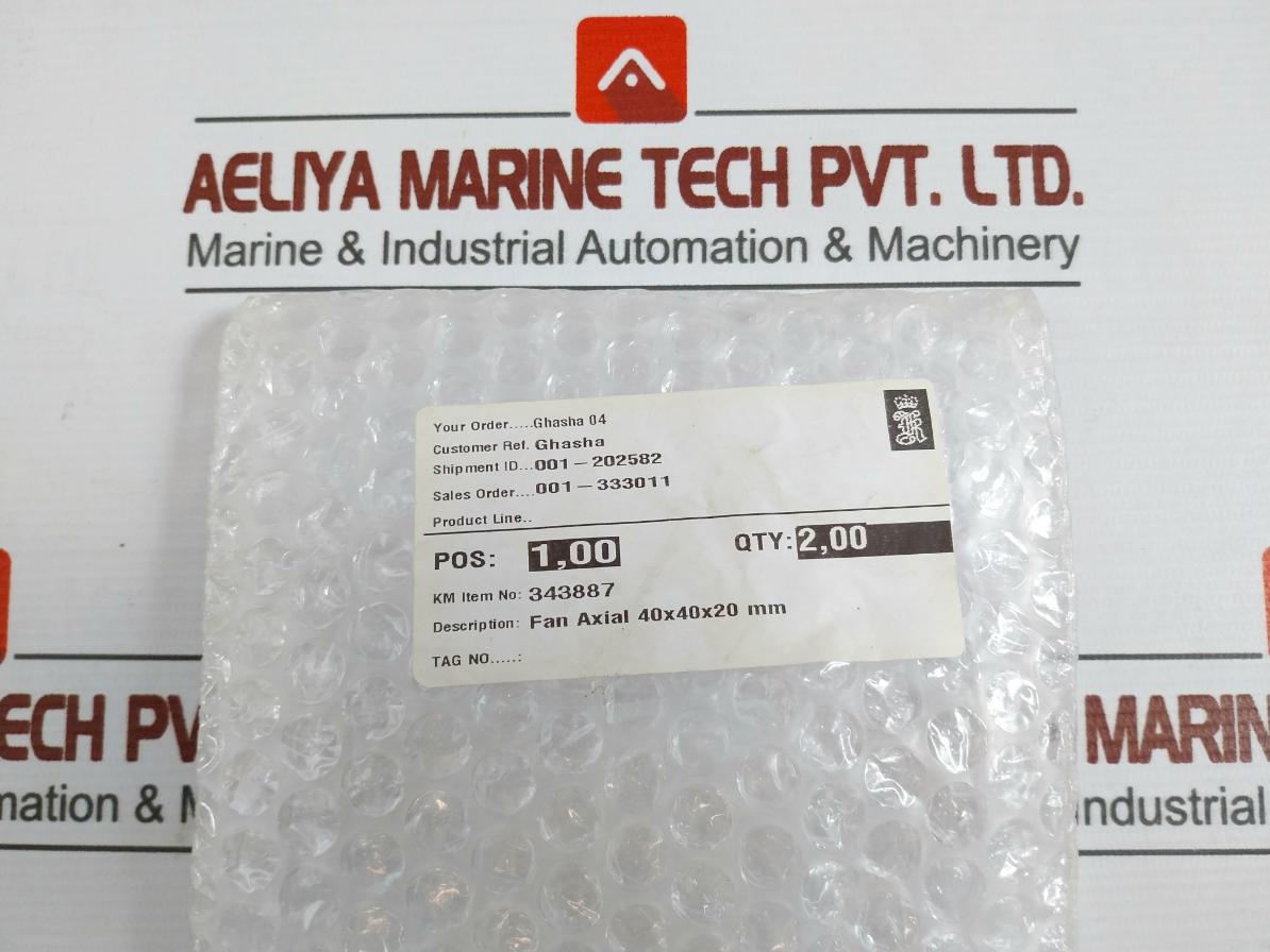 Sanyo Denki 109P0424F601 Fan Axial 40X40X20 Mm Dc24V 0.06A