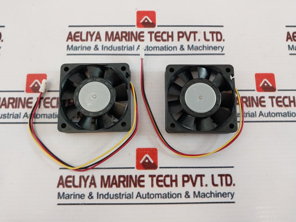 Lot of 2x Sanyo Denki 109P0612S7D01 Cooling Fan San Ace 60