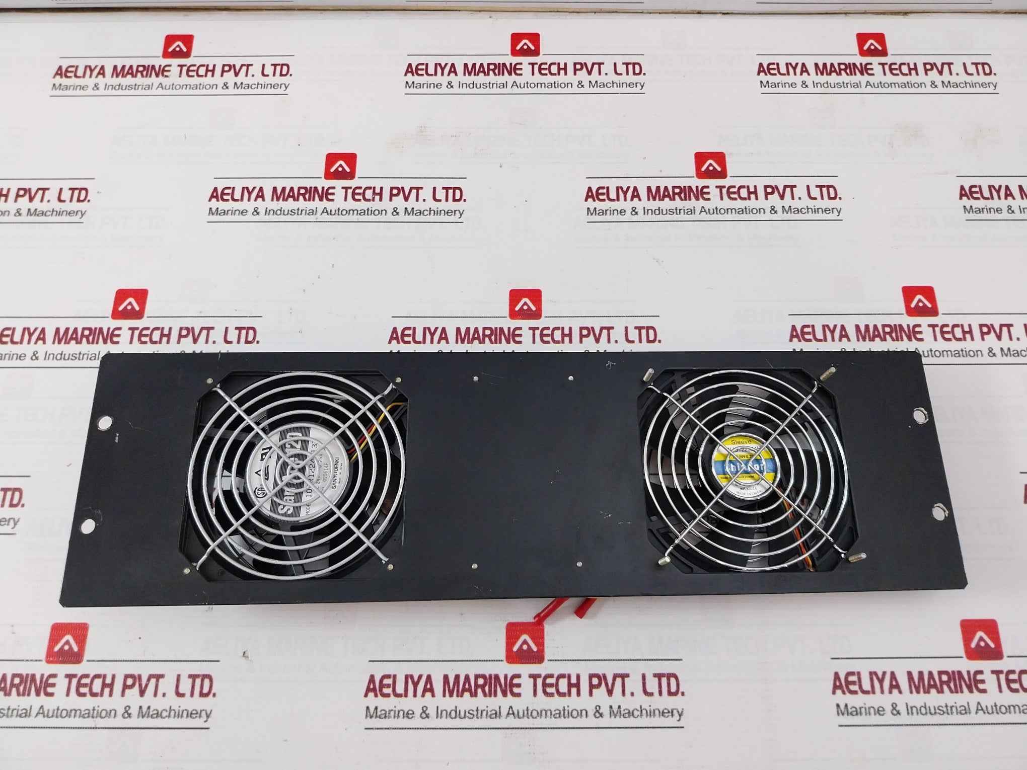 Sanyo Denki 109R1224H137 Axial Fan Assembly Panel 80363001-001 Dc24V 0.25A Rev:C