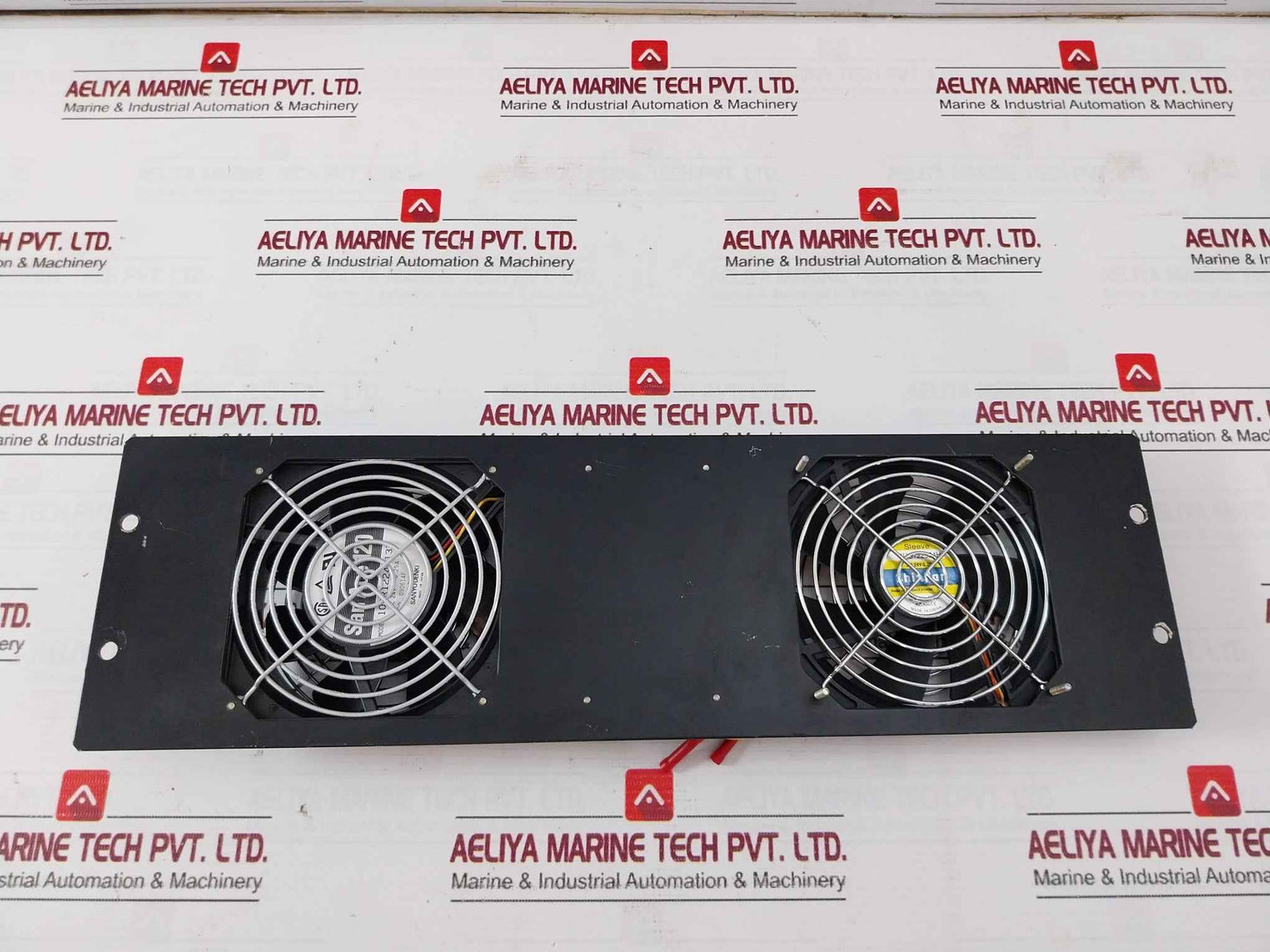 Sanyo Denki 109R1224H137 Axial Fan Assembly Panel 80363001-001 Dc24V 0.25A Rev:C