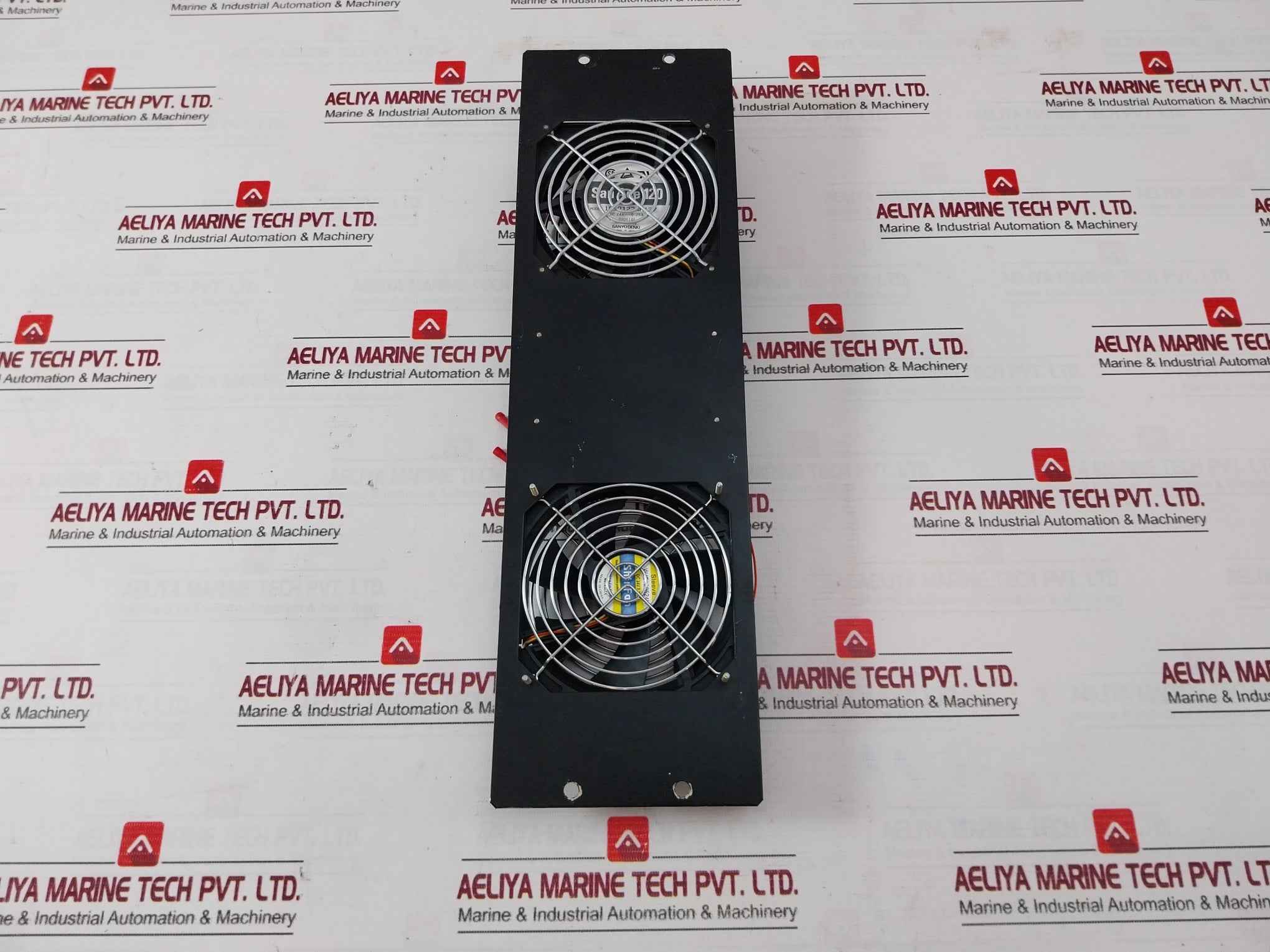 Sanyo Denki 109R1224H137 Axial Fan Assembly Panel 80363001-001 Dc24V 0.25A Rev:C