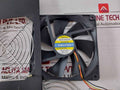 Sanyo Denki 109R1224H137 Axial Fan Assembly Panel 80363001-001 Dc24V 0.25A Rev:C