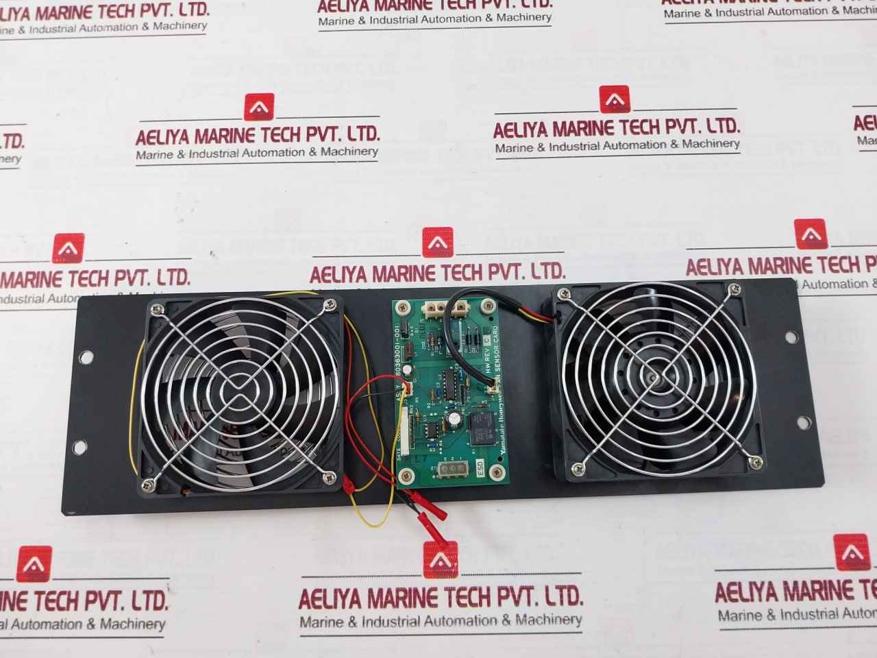 Sanyo Denki 109R1224H137 Axial Fan Assembly Panel 80363001-001 Dc24V 0.25A Rev:C