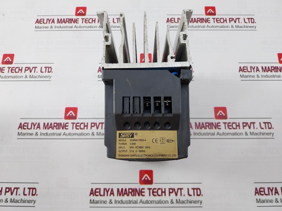 Sanyu Sy8000-1R5G-4 Variable Speed Drive For Fan Machine 3Ph Ac3801V 50Hz