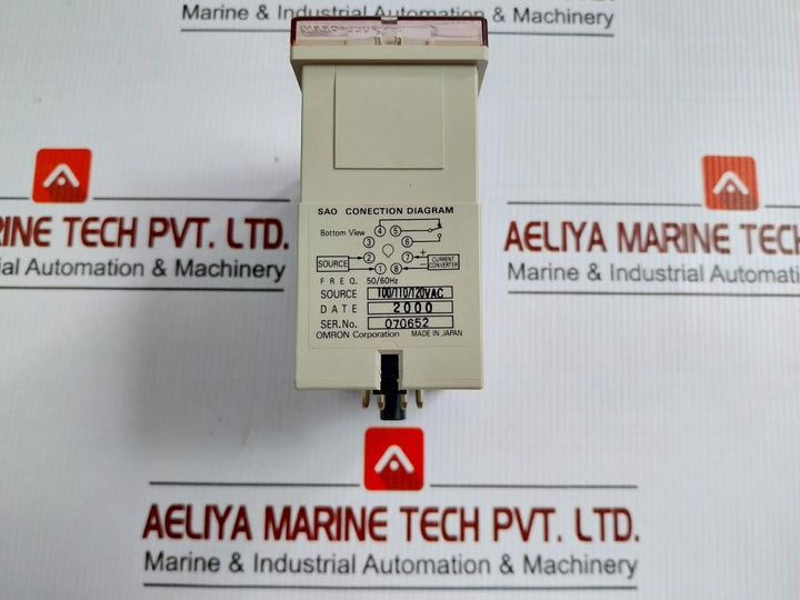Sao-s1N Current Sensor 50/60Hz 100/110/120Vac Omron