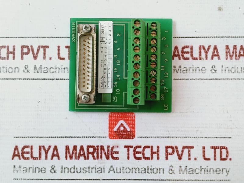 Sapra Z920310 Standard Male Interface Module With 1:1 Screw Connection