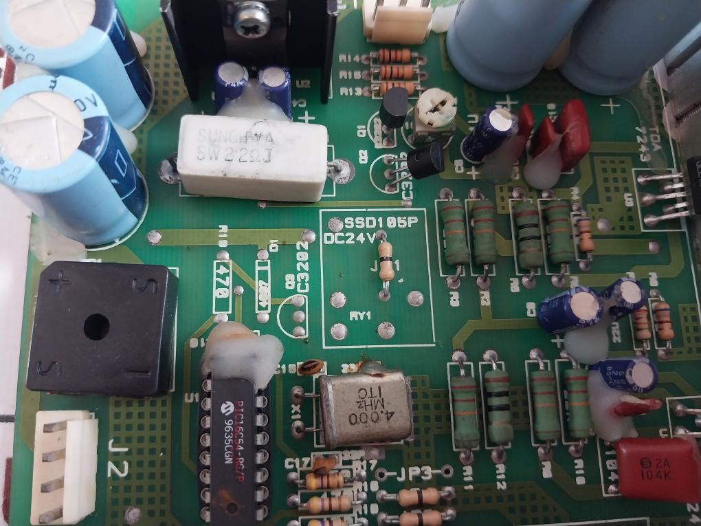 Saraco Eh-4600 Pcb Electronic Board Ver: 3.2, 24Vdc