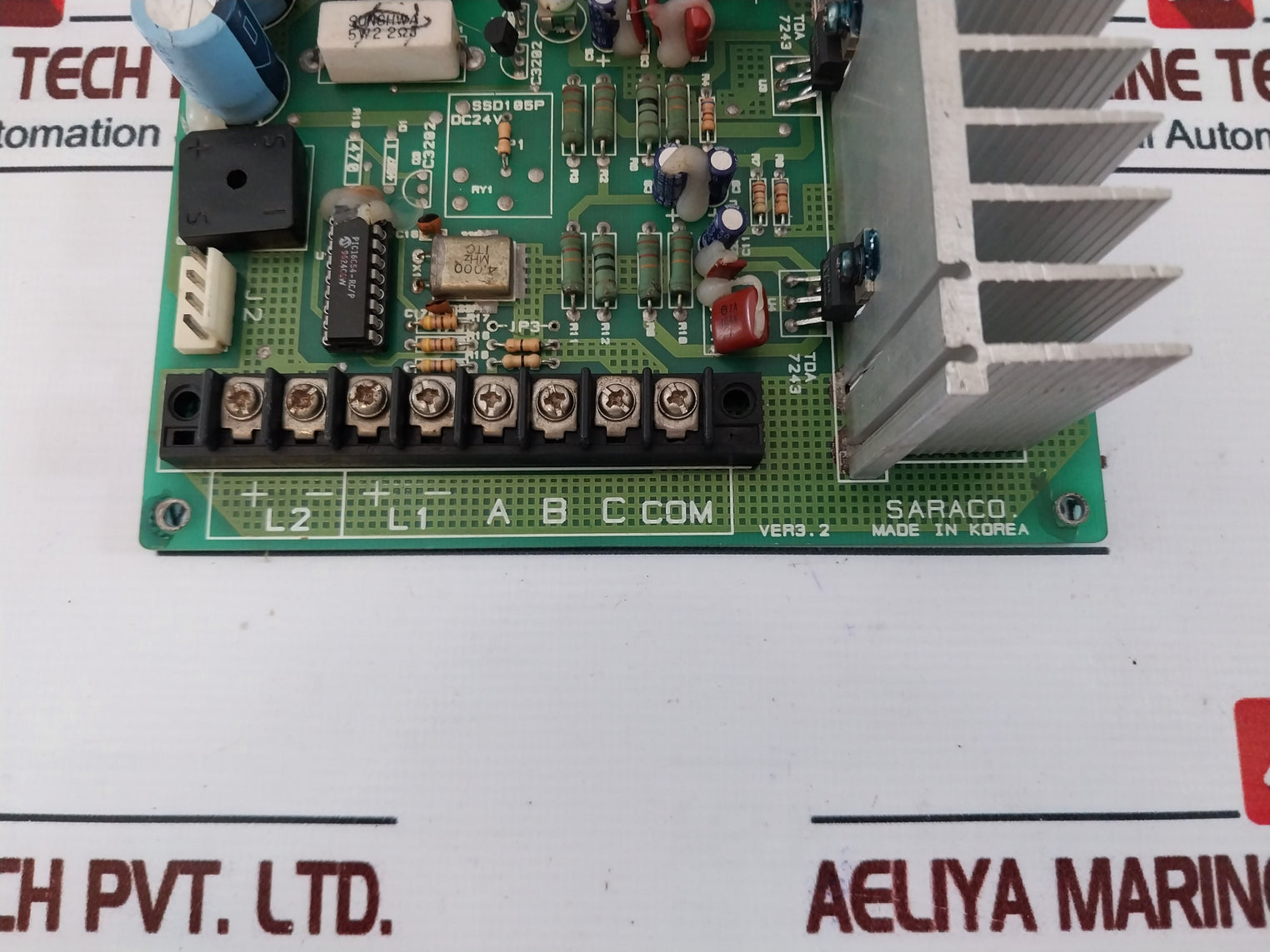 Saraco Eh-4600 Pcb Electronic Board Ver: 3.2