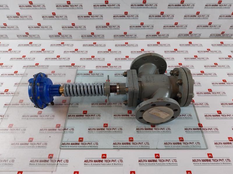 Sart Von Rohr Ep616d Pneumatic Control Valve Dn65 Pn40 0 To 7 Bar