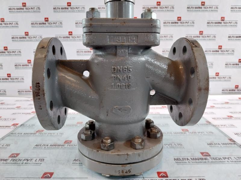 Sart Von Rohr Ep616d Pneumatic Control Valve Dn65 Pn40 0 To 7 Bar